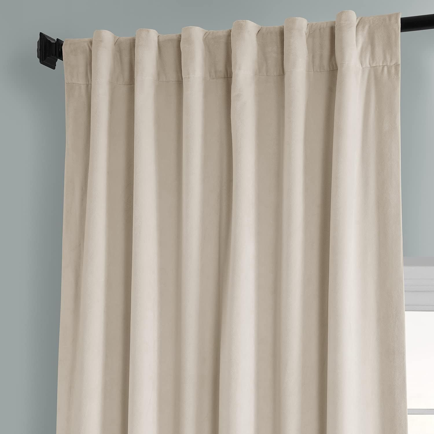 HPD Half Price Drapes VPCH-120601-84 Signature Blackout Velvet Curtain (1 Panel), 50 in x 84 in, ... | Amazon (US)