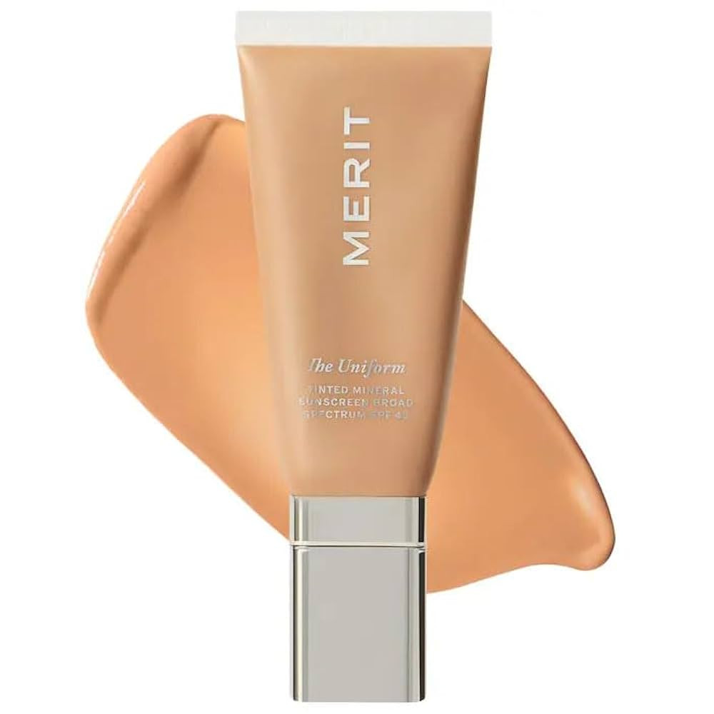 M𝔼RIT - The Uniform Tinted Mineral Sunscreen Broad Spectrum SPF 45, Fragrance Free, Non-Comedo... | Amazon (US)