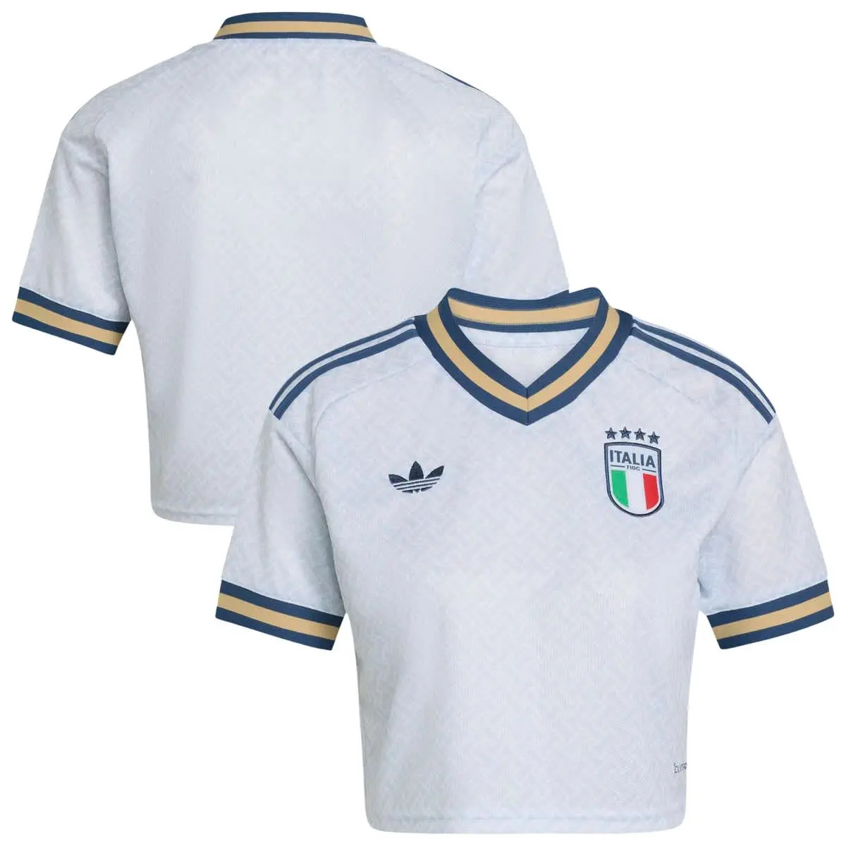 Women's adidas  Light Blue Italy National Team 2026 Away Replica Cropped Jersey (Women) | Nordstr... | Nordstrom