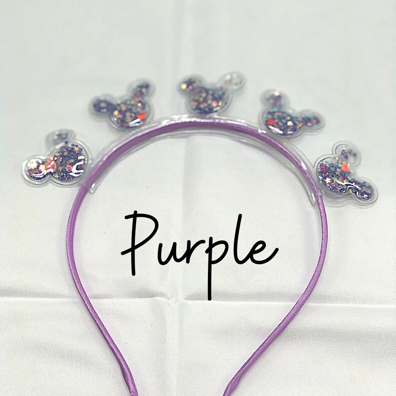 Confetti Shaker Mickey Heads Headband | Etsy | Etsy (US)