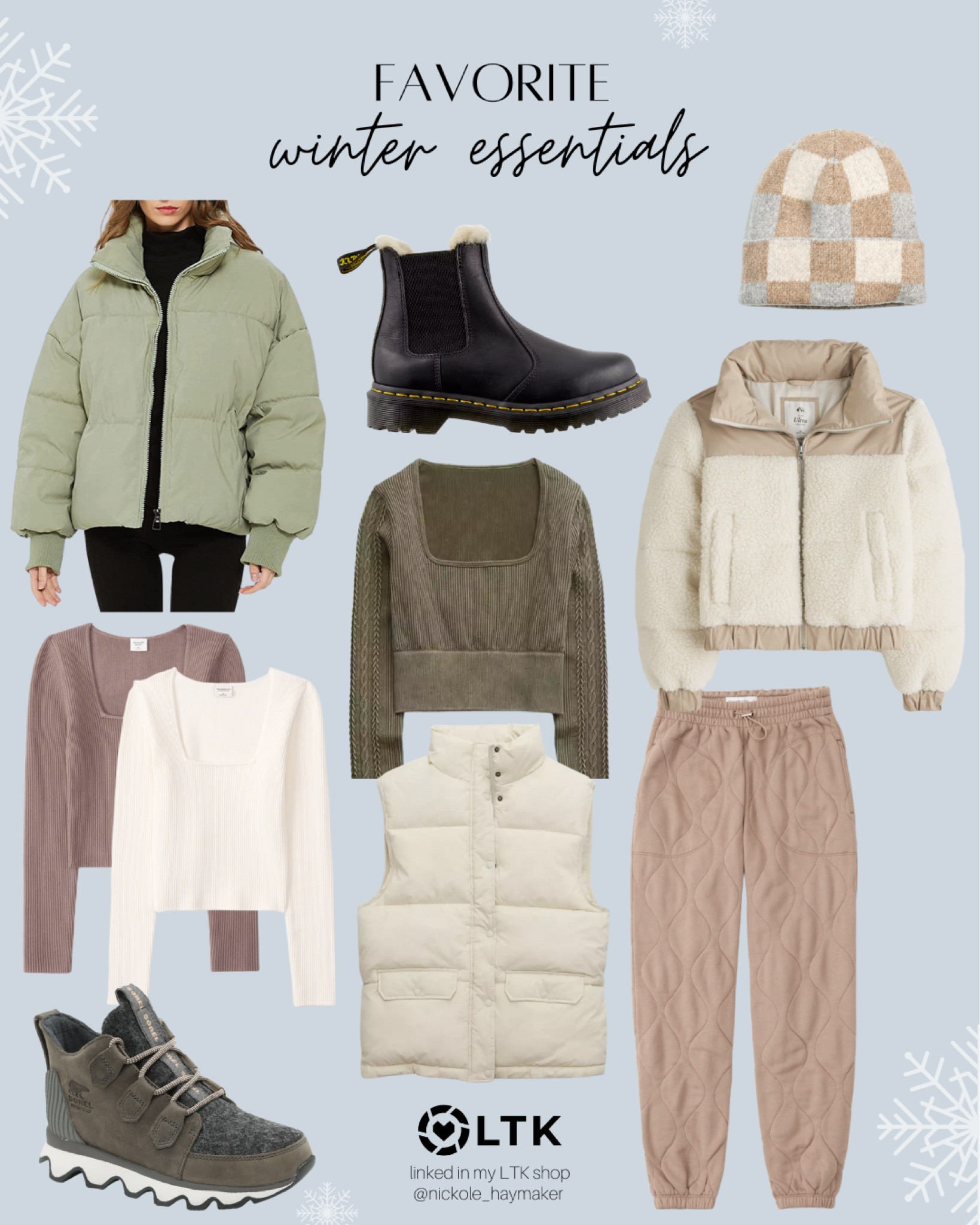 Winter favorites all linked! ❄️ 

#LTKunder100 #LTKHoliday #LTKSeasonal