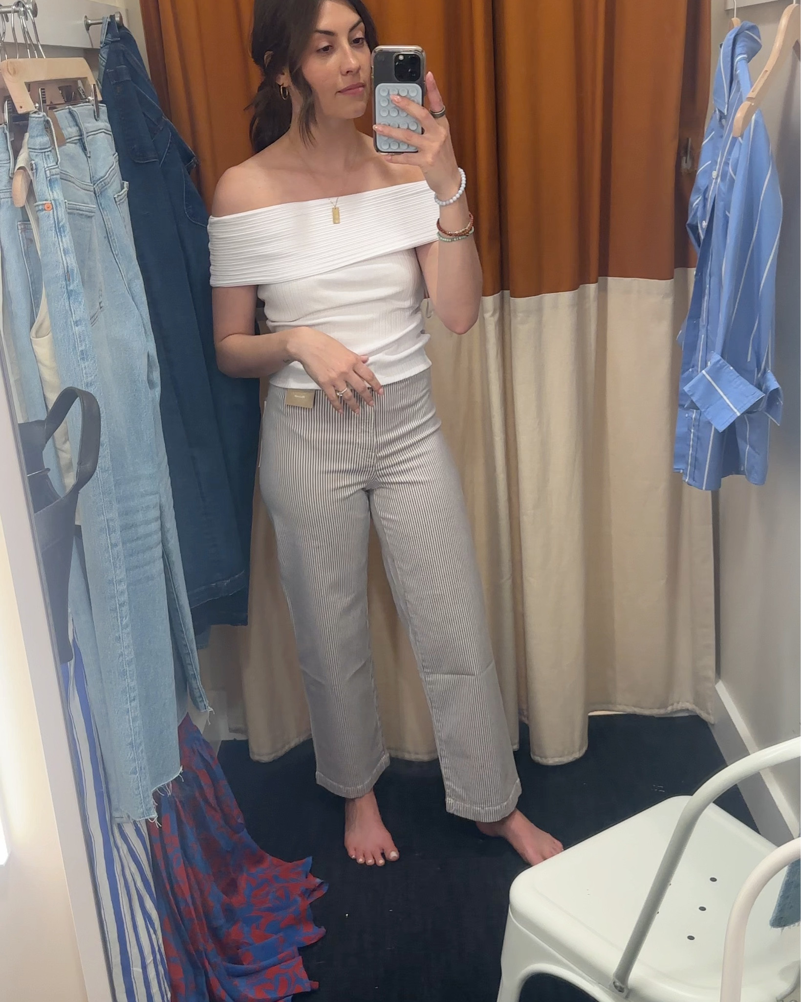 Swipe ➡️ through for a summer Madewell try on! 

Wearing 25P in jeans, 25 in stripped pants, and XS/00 in dresses

Madewell jeans, petite fashion, petite jeans, summer outfit, stripped pants, summer dress, maxi dress 

#LTKfindsunder100 #LTKVideo #LTKSeasonal