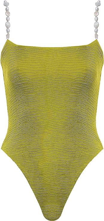 Amazon.com: MAYGEL CORONEL, Kala One Piece, One Size, Green Texture | Amazon (US)