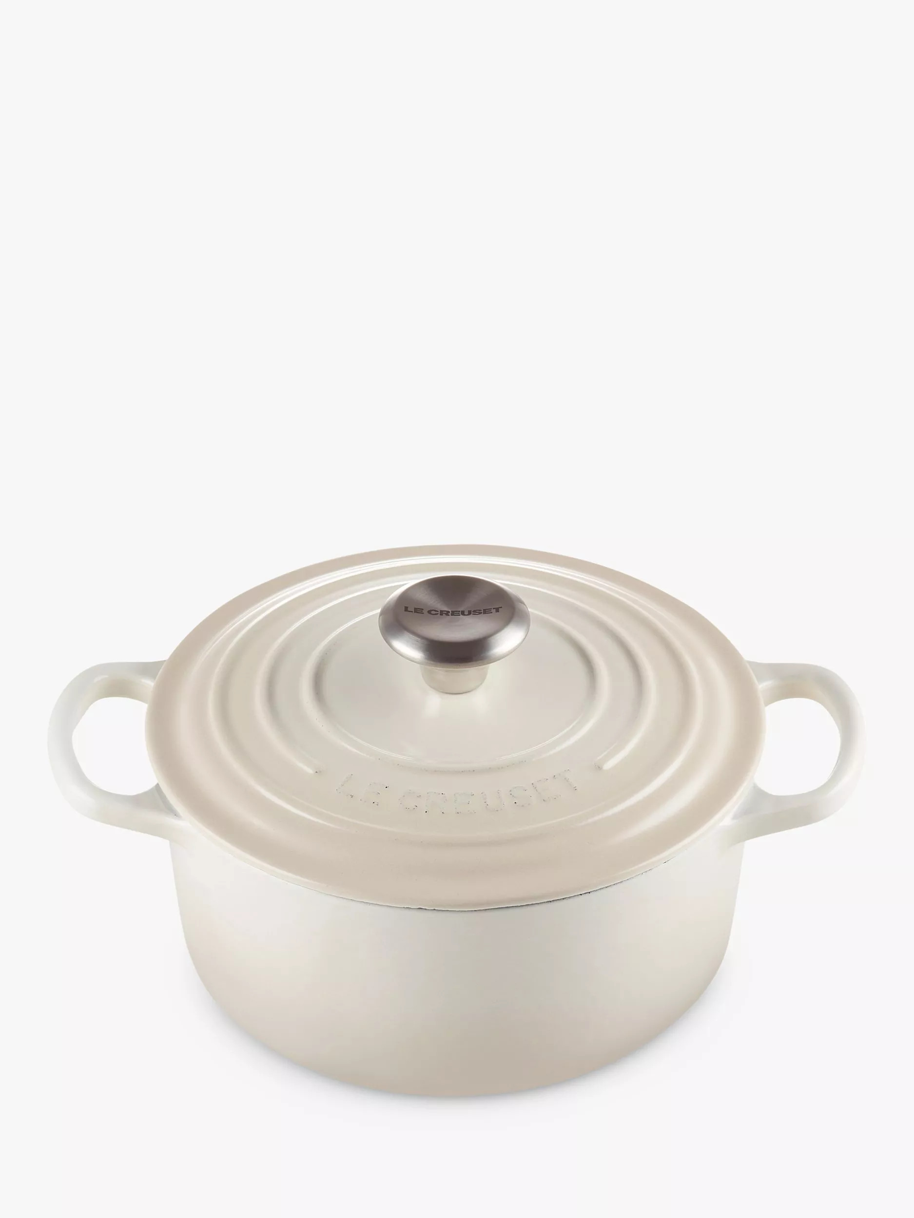 Le Creuset Cast Iron Signature Round Casserole | John Lewis (UK)