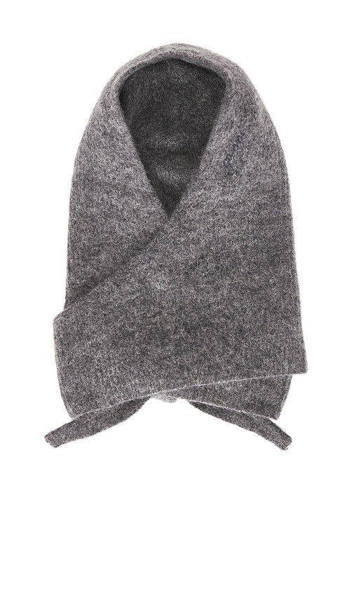 Ganni Soft Balaclava in Paloma Melange. Size all. | Revolve Clothing (Global)