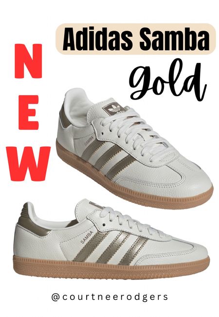 Adidas sambas in the most gorgeous gold color way!😍 ORDERED!! 
I wear a size M6/W7 in Adidas Samba and I’m a size 7.5 for reference!

Adidas samba, best seller, sneakers, adidas sneakers 

#LTKFindsUnder100 #LTKStyleTip #LTKShoeCrush