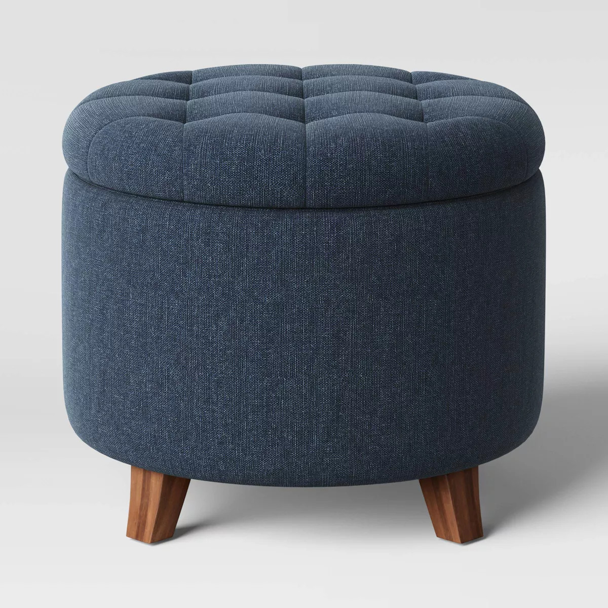 Tufted Round Storage Ottoman - Threshold™ | Target