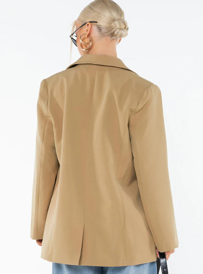 Wyoming Blazer Mocha | Princess Polly US