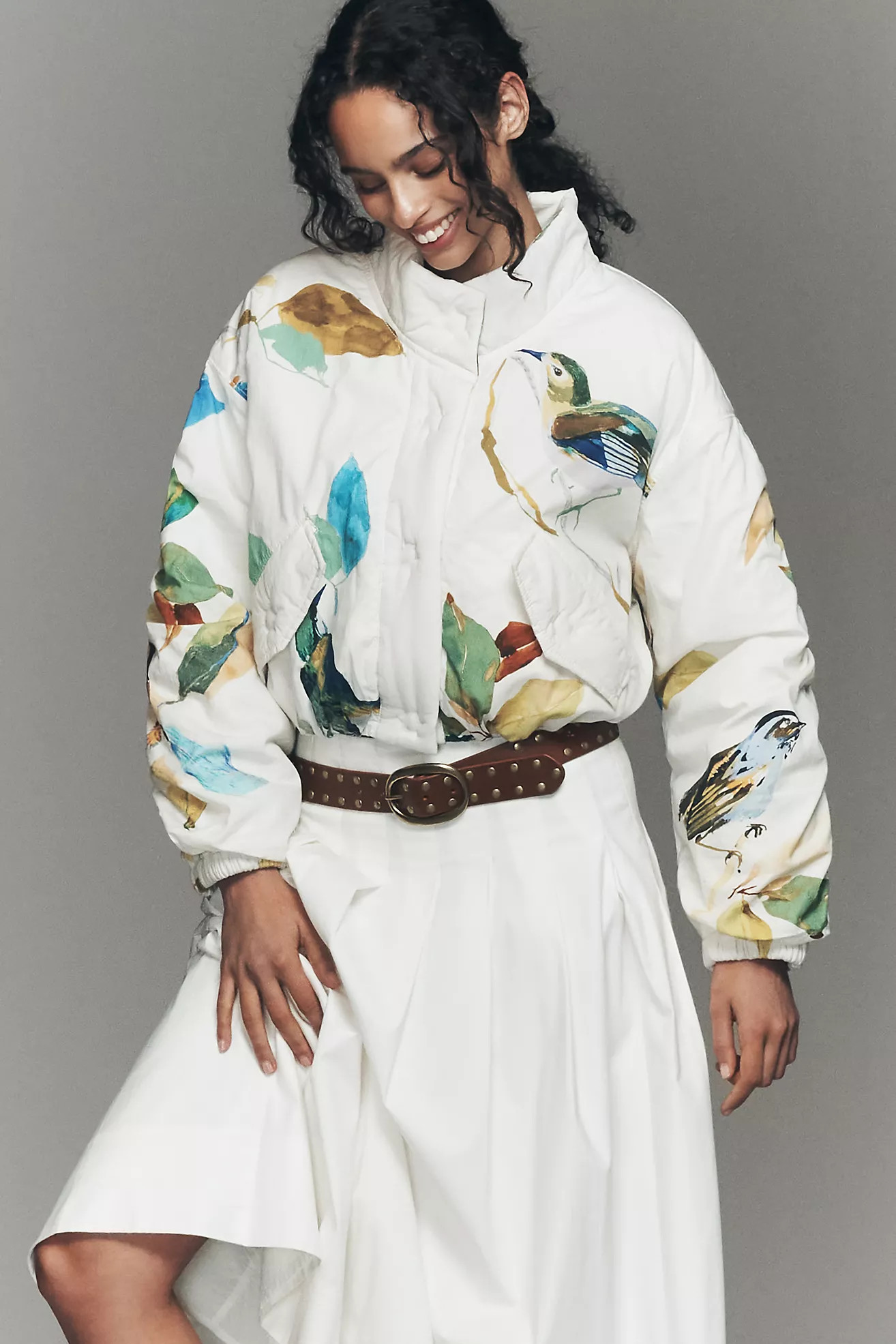 Raven Roxanne Funnel Neck Puffer Jacket | Anthropologie (US)