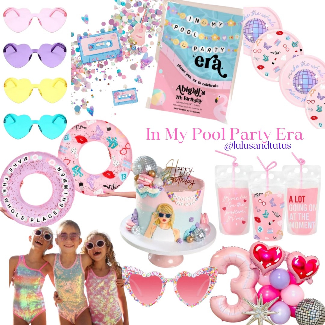 Calling all swifties!! Pool party bash just in time for summer 🌊 ☀️ 👙


#LTKFamily #LTKParties #LTKKids