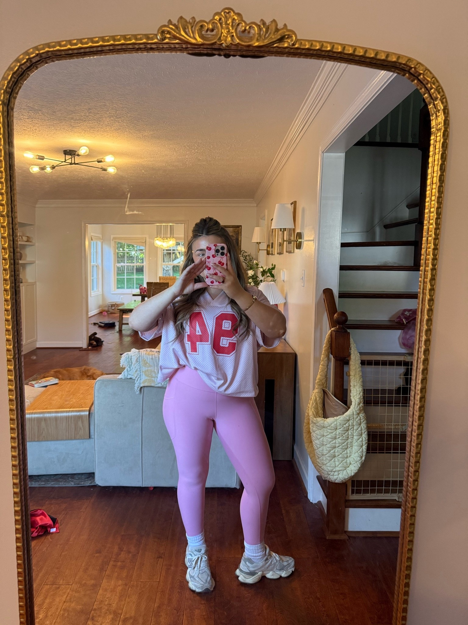 loving this little pink coordinating athleisure outfit!! just inspired me to get pink new balances 🤭

#LTKootd #LTKmomlife #LTKPetite