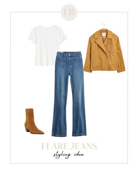 Styling Flare Jeans for Fall 

#LTKstyletip #LTKSeasonal