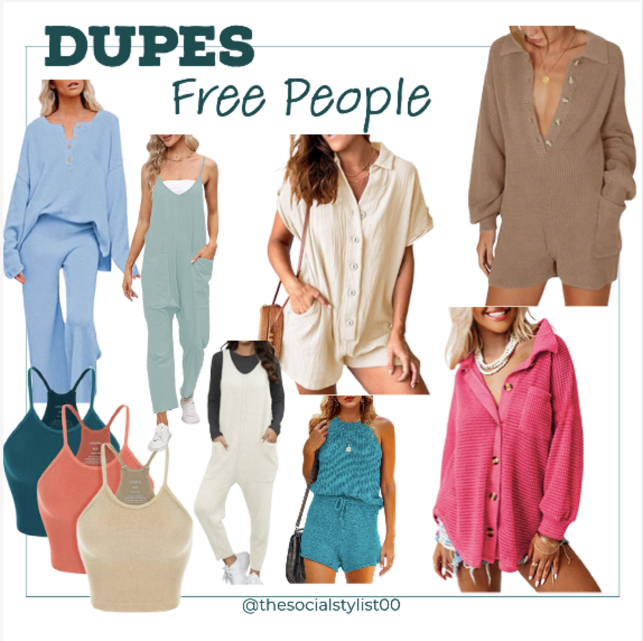 Free People Dupes, under $50

#LTKunder50 #LTKFind #LTKstyletip