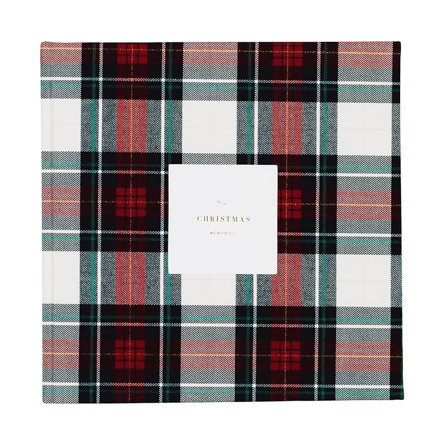 Promptly Journals, Our Christmas Memories: A Family Traditions Keepsake (Tartan, Red, Fabric) | 3... | Amazon (US)