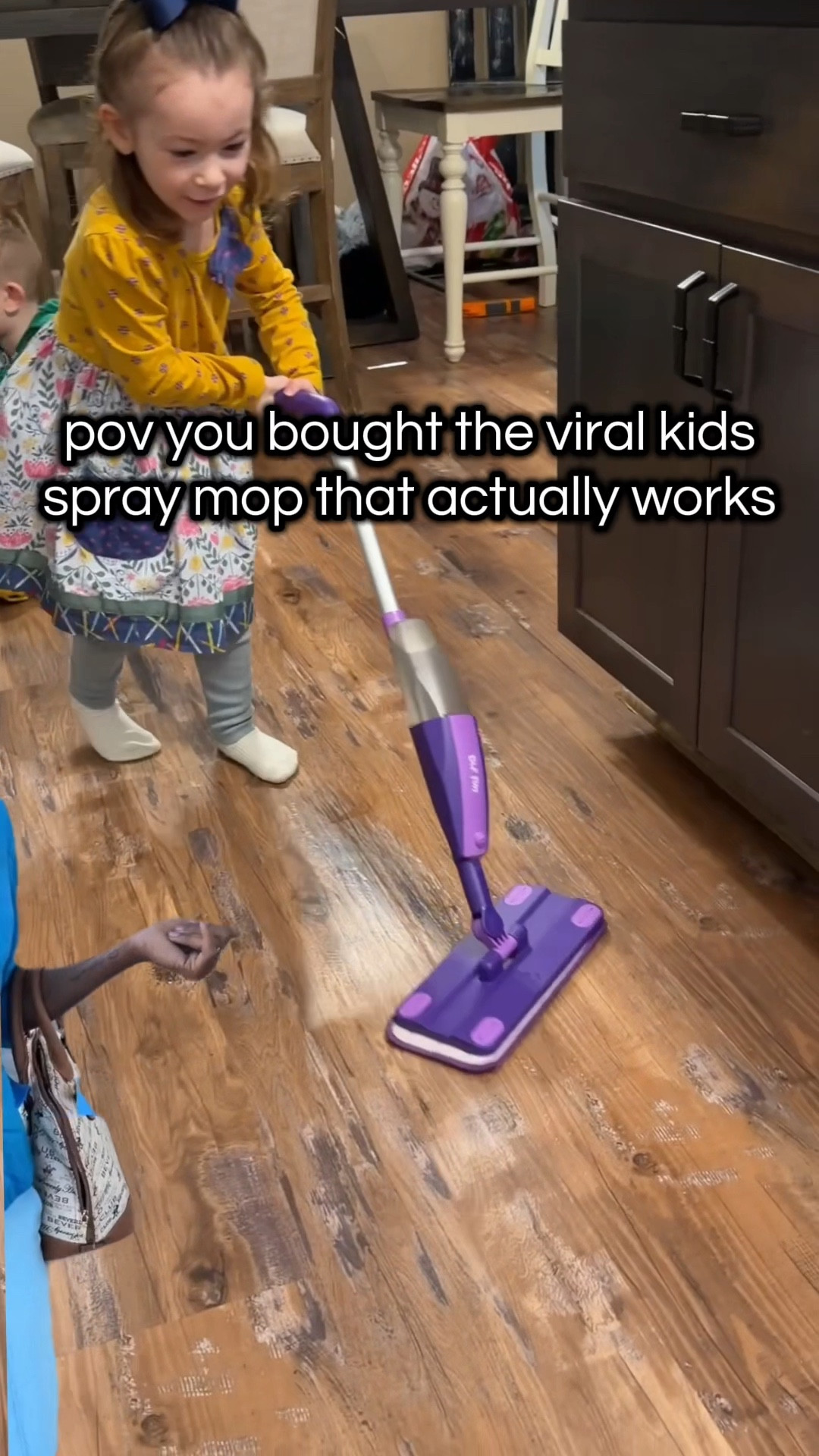 Kids Mini Swiffer Spray Mop Interactive Toy💜💜 #swiffer #spraymop #kidsspraymop #montessoritoys 

#LTKmomlife #LTKKids #LTKHome