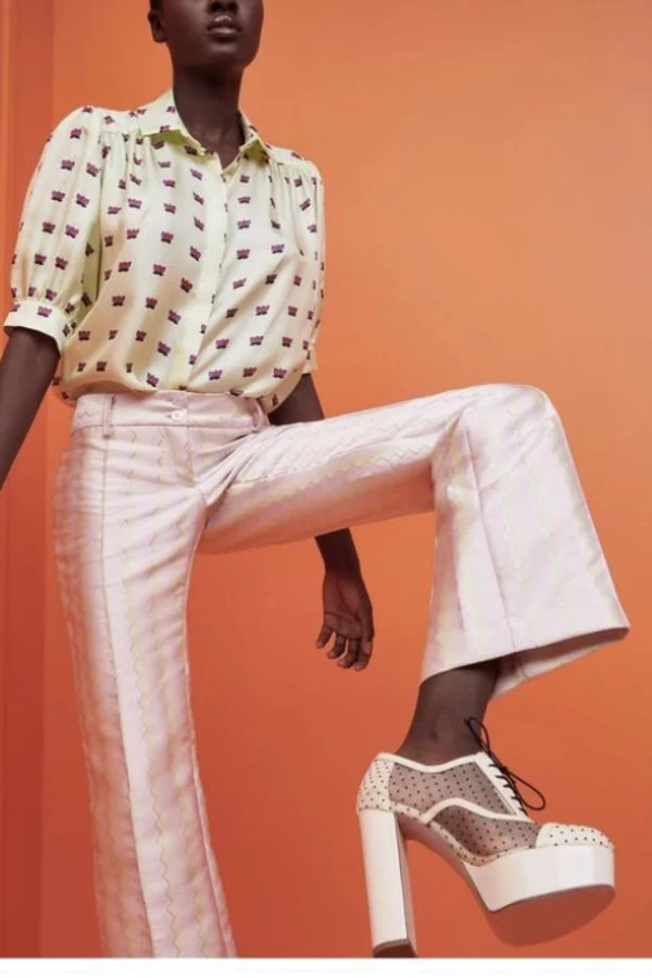 Rent Hetty metallic trousers  - Lisou | HURR | HURR 