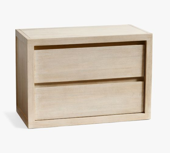 Cayman Wide Nightstand (33") | Pottery Barn CA