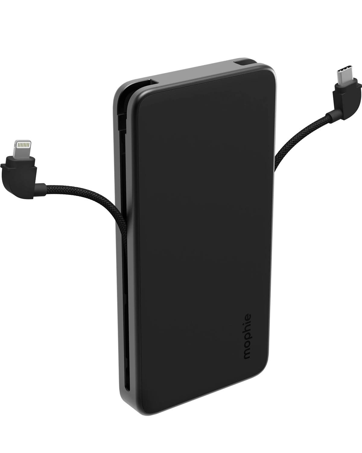 mophie Powerstation Plus 10,000mAh Power Bank - Has Integrated USB-C and Lightning Cables, Fast Charging for Smartphones, Tablets, and iPhones | Amazon (US)