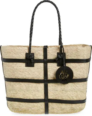 Large Watermill East/West Straw Tote | Nordstrom