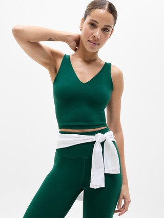 Transcend V-Neck Crop Sports Bra A-C | Athleta