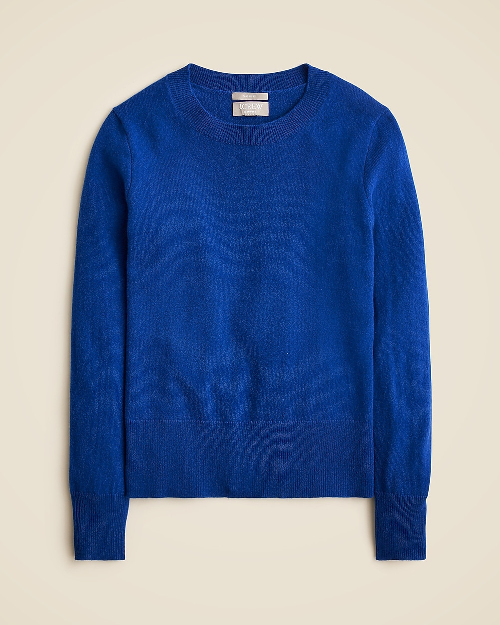 Cashmere classic-fit crewneck sweater | J. Crew US