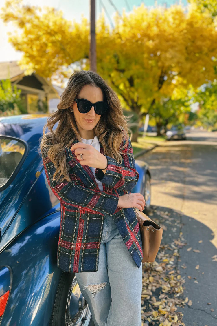 Bentley Plaid Blazer ~ Plaid Blazer | Confête
