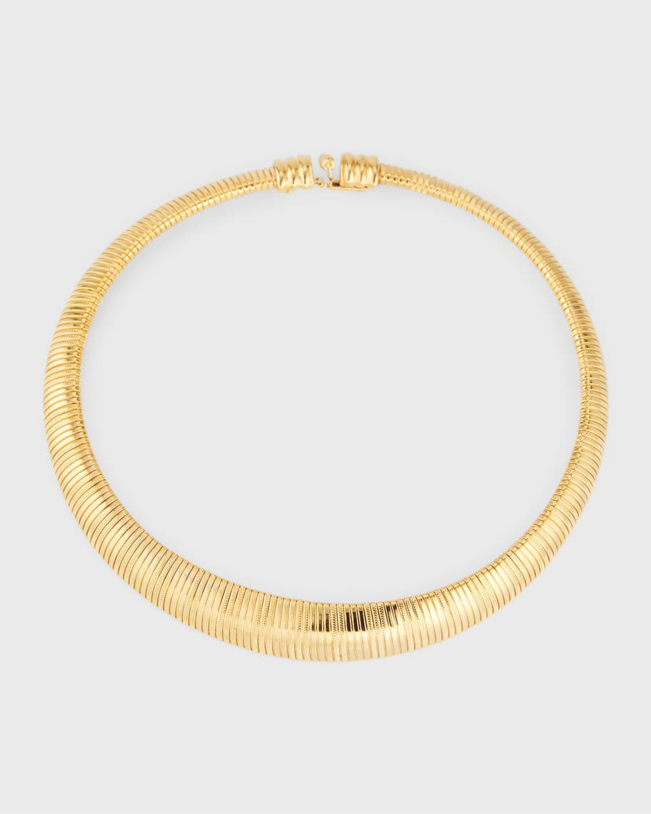 Ben-Amun 24k Gold Electroplated Snake Chain Necklace | Neiman Marcus