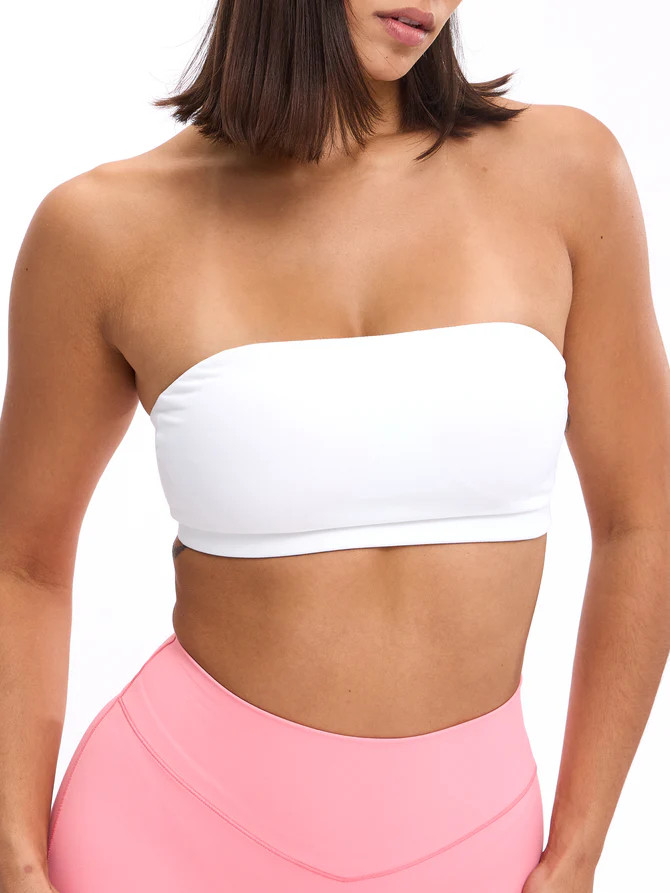 Adjustable Nubre Bandeau - White | Buffbunny