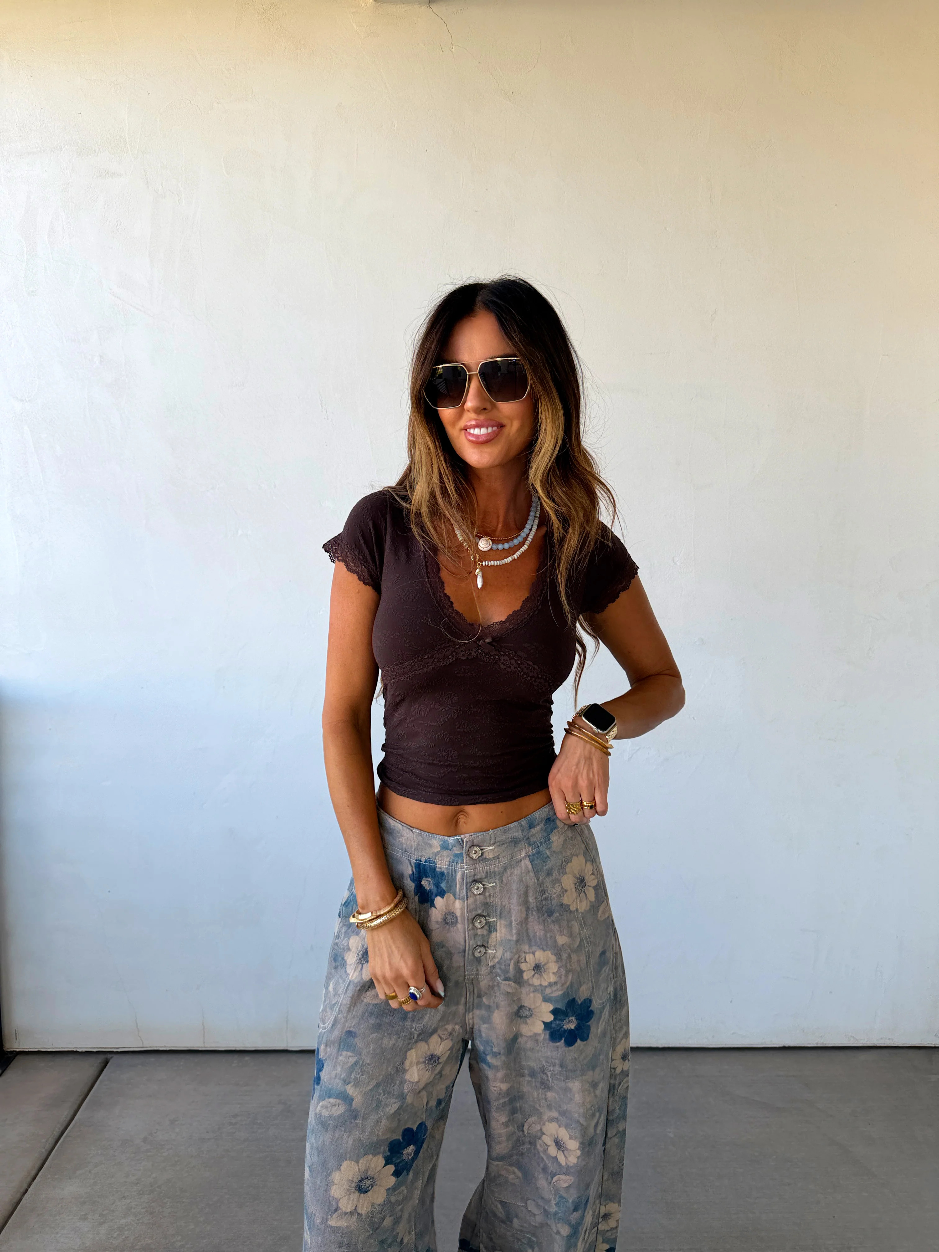 Cherish Me Lace Top | Copper and Cloth