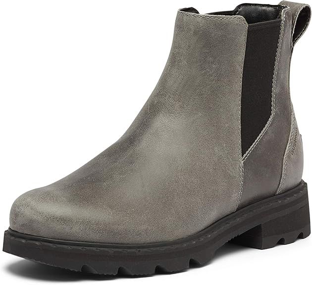SOREL Women's Lennox Chelsea Rain Boot — Waterproof Leather Boots | Amazon (US)