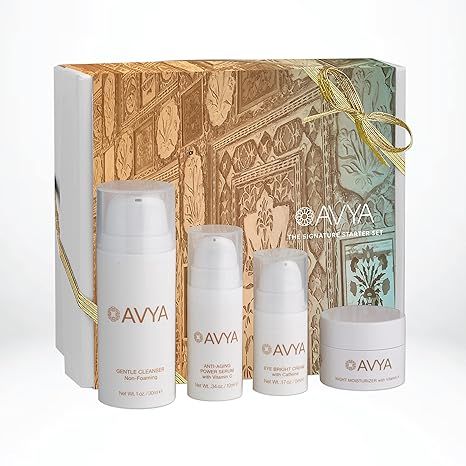 Avya Skincare Discovery Starter Set | Anti-Aging | Gentle Cleanser (15ml) + Anti-Aging Power Seru... | Amazon (US)