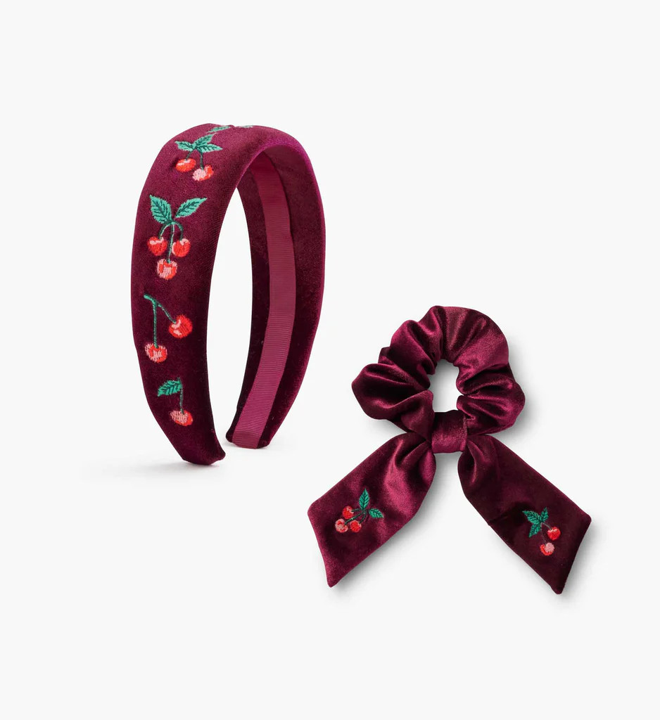 Cherries Hair Accessories Bundle | Rifle Paper Co.