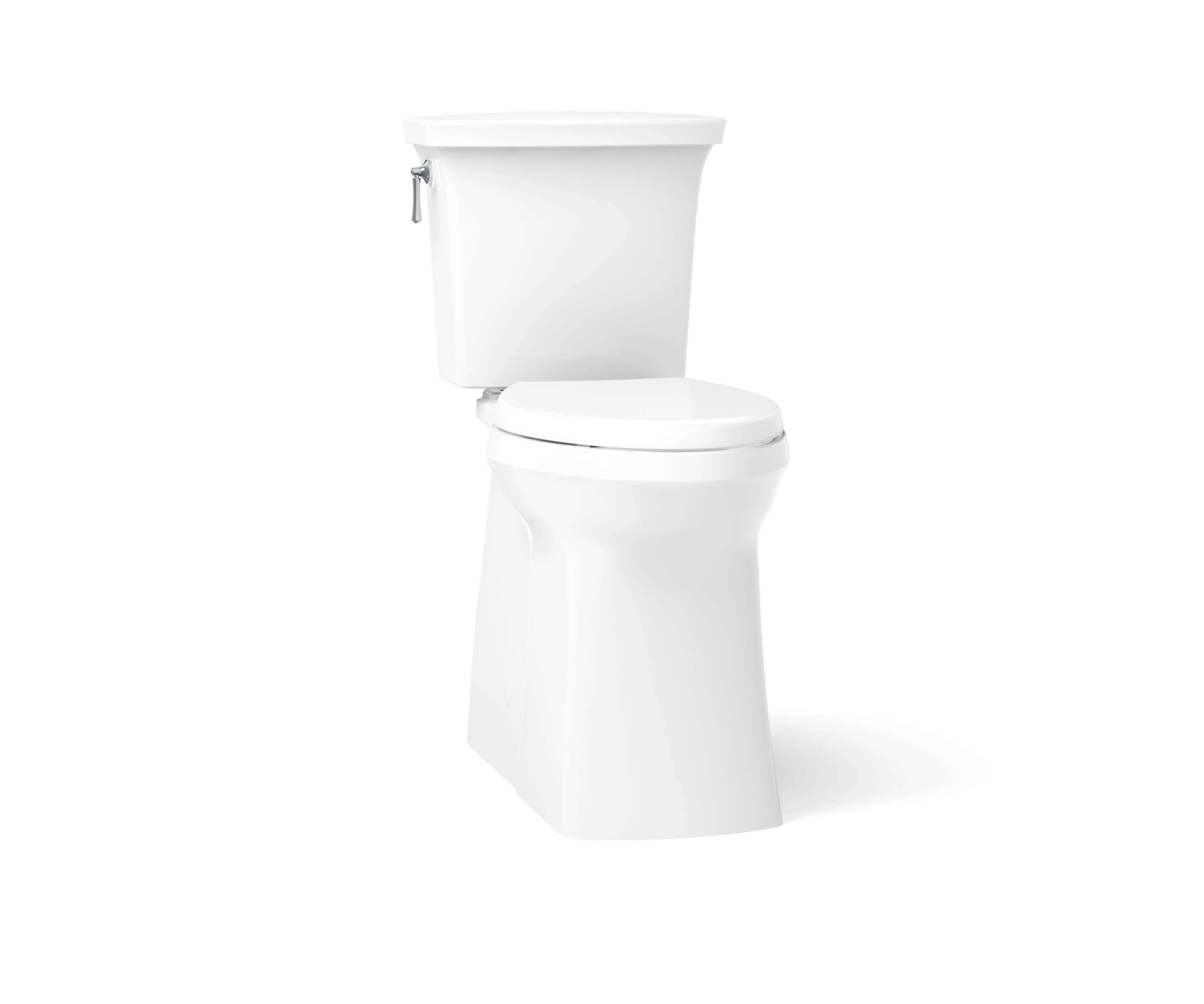 Corbelle Tall Continuousclean Two-Piece Elongated Toilet With Skirted Trapway 1.28 Gpf K-33814-0 | Wayfair North America