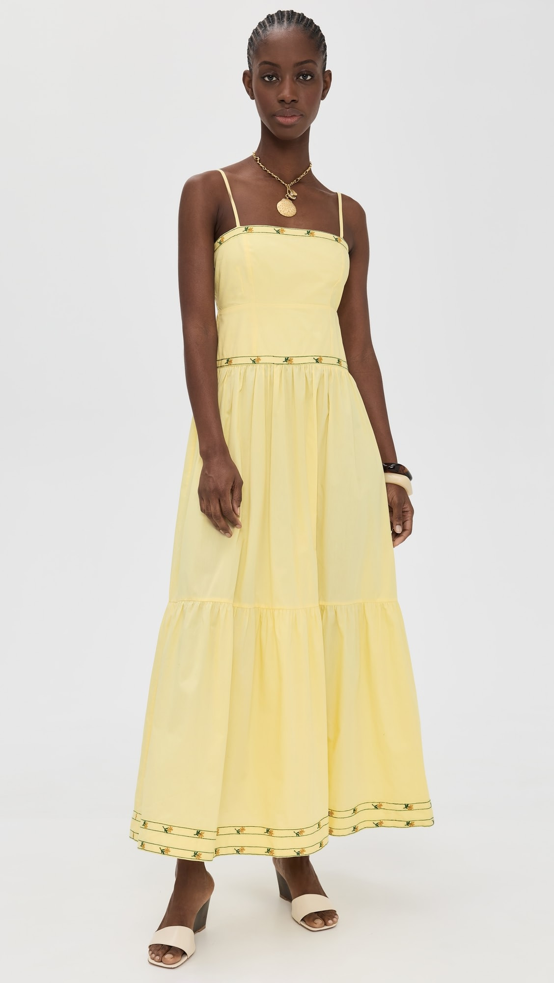 Embroidered Maxi Dress | Shopbop