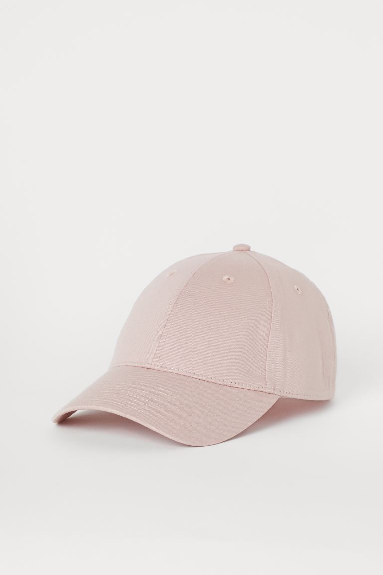 Cotton Twill Cap - Dusky pink - Men | H&M US | H&M (US + CA)