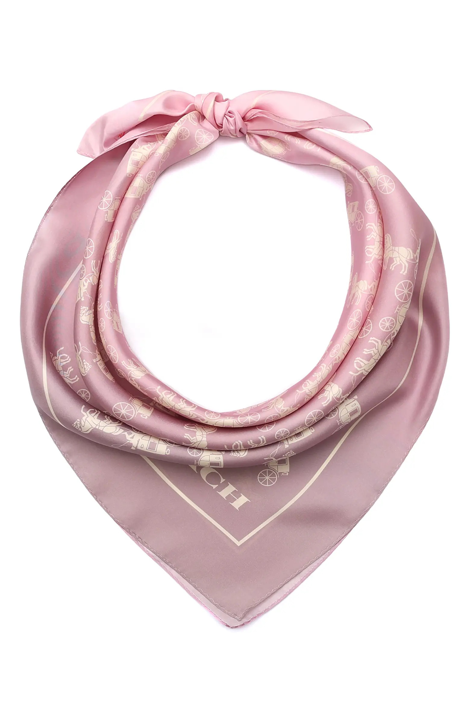 Horse & Carriage Ombré Silk Square Scarf | Nordstrom