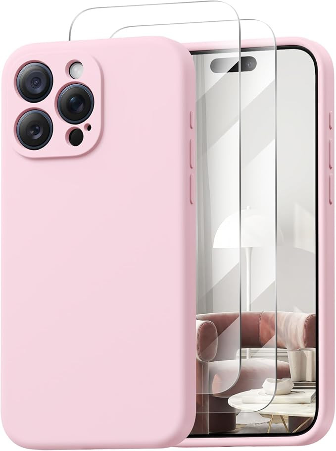 Magnetic for iPhone 15 Pro Case, Compatible with MagSafe, with 9H Nano Screen Protectors, Full Ca... | Amazon (US)