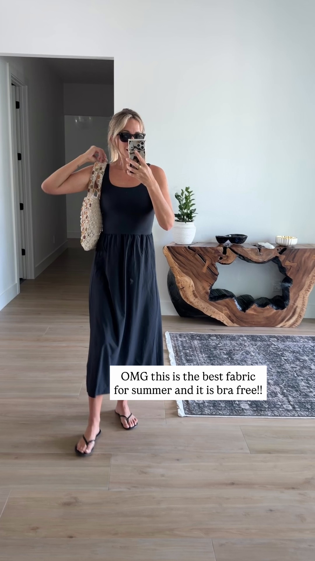 Wearing a size small in this black target dress. I love that. It is moisture wicking athletic material with a built-in bra and removable pads.

#LTKootd #LTKmomlife #LTKSaleAlert