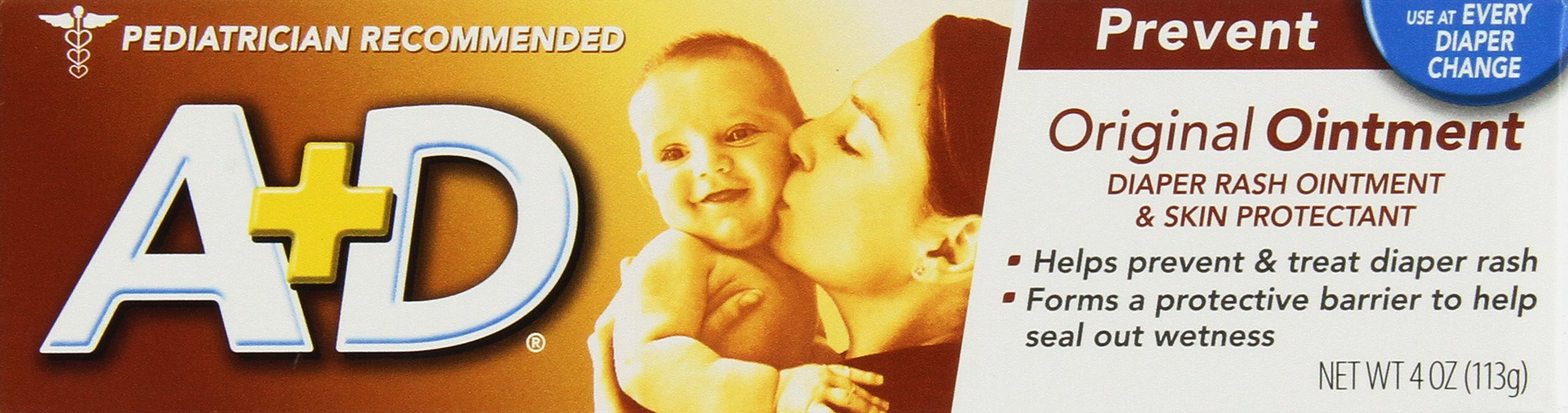 A & D Diaper Rash Ointment 4 oz. (Pack of 2) | Amazon (US)