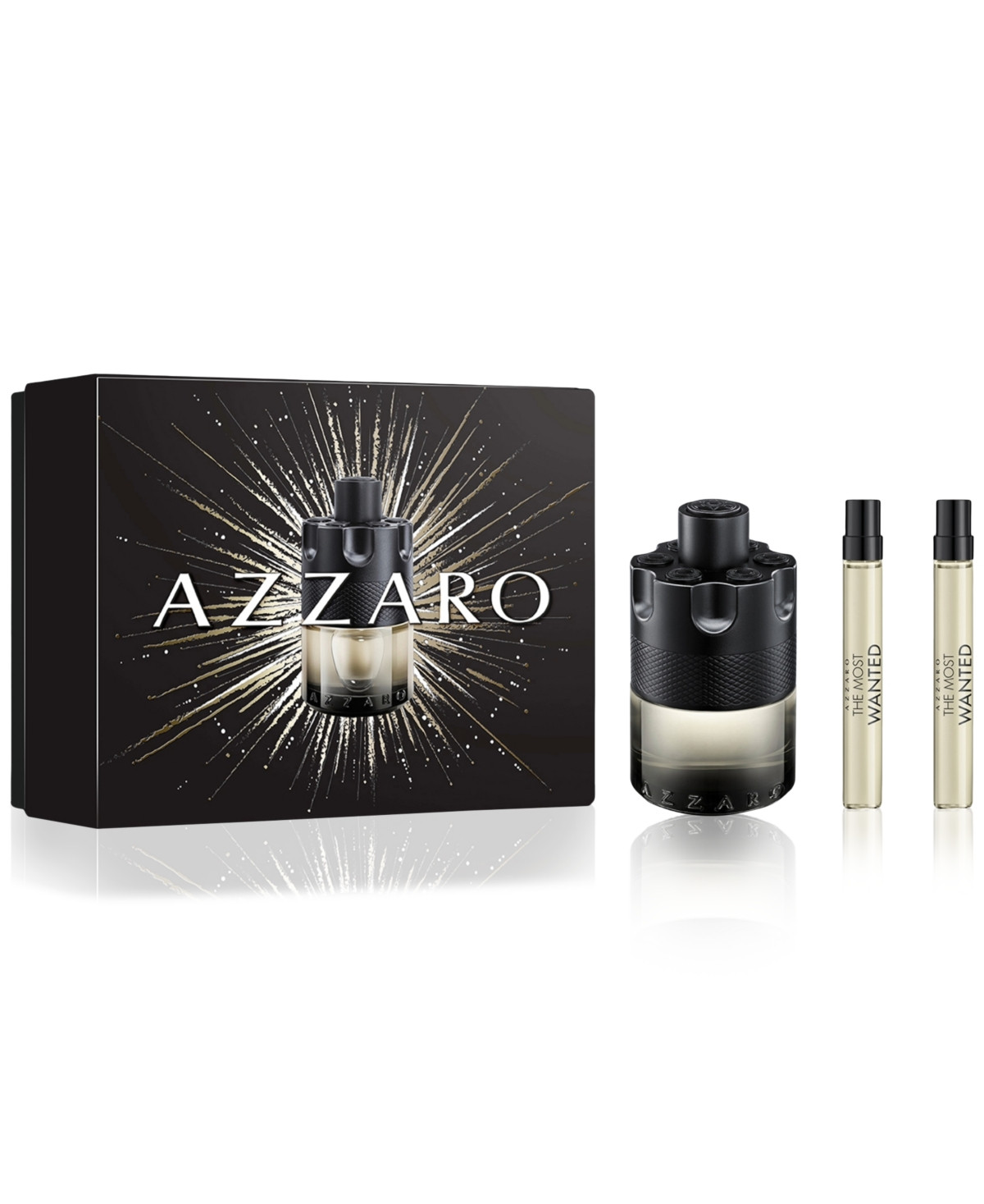 Azzaro Men's 3-Pc. The Most Wanted Eau de Toilette Intense Gift Set | Macy's