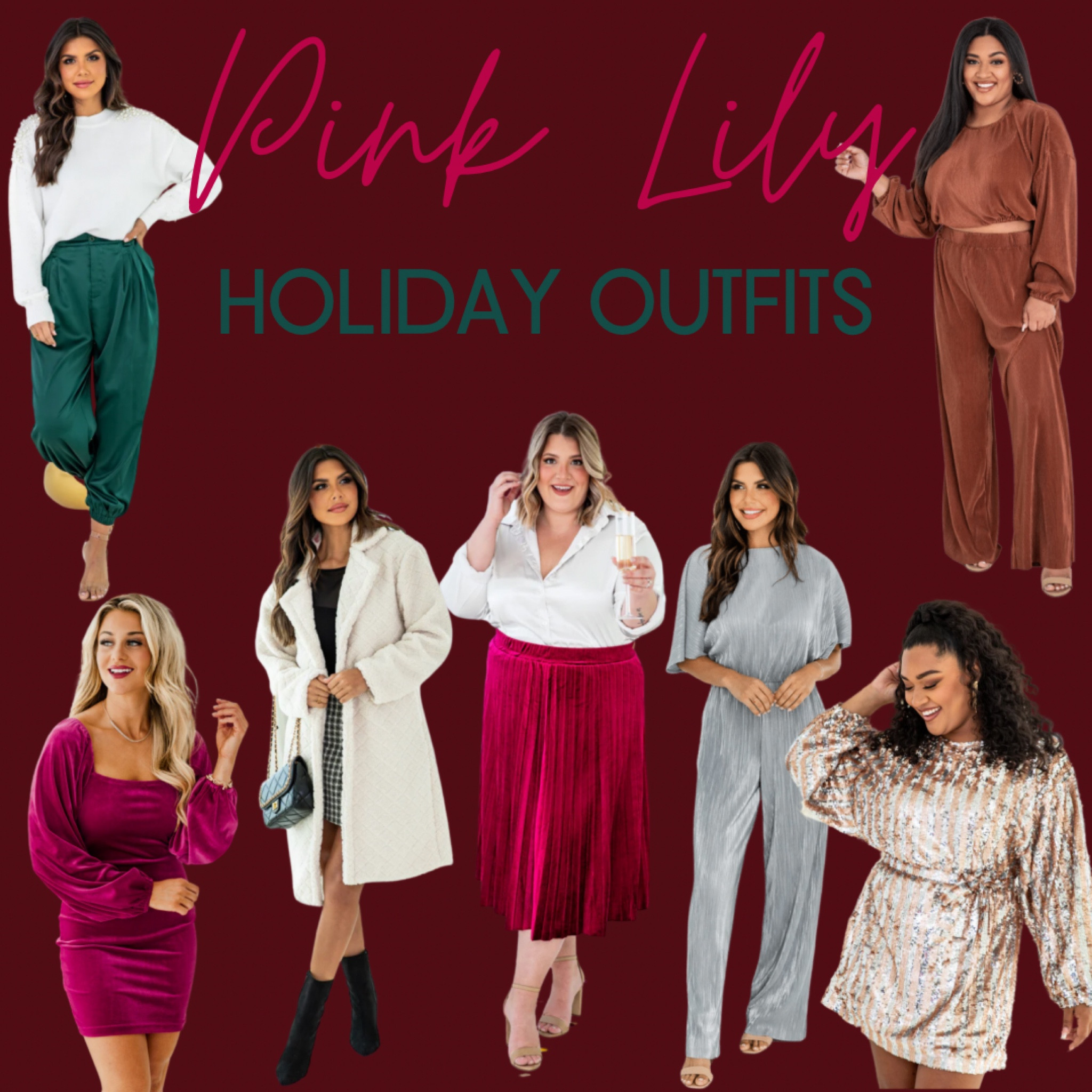 Pink Lily Holiday Outfits

Christmas dresses, Thanksgiving outfits, Holiday outfits, jumpsuits, boots! From casual to chic! 

#LTKcurves #LTKHoliday #LTKSeasonal