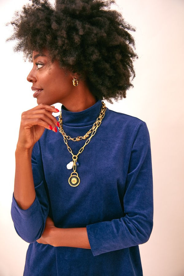 Gold French Twist Mini Hoop Earrings | Tuckernuck | Tuckernuck (US)