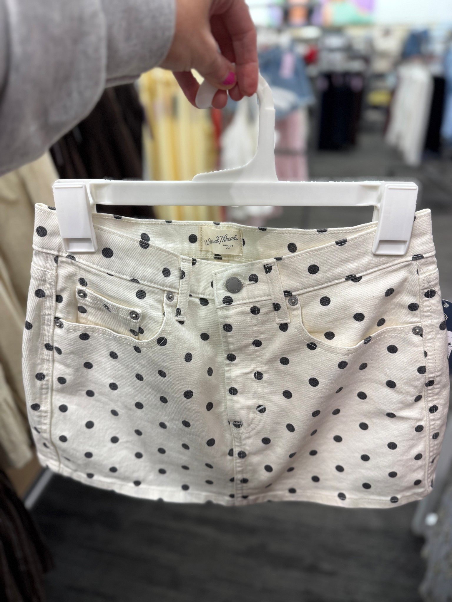 Polka dot skirt 

#LTKSeasonal #LTKootd