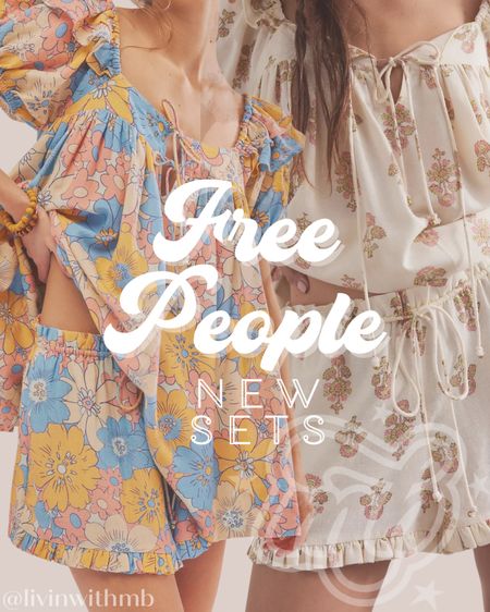 The new Maggy Mae sets from Free People are PERFECT for spring and summer!

#LTKtravel #LTKSeasonal #LTKstyletip