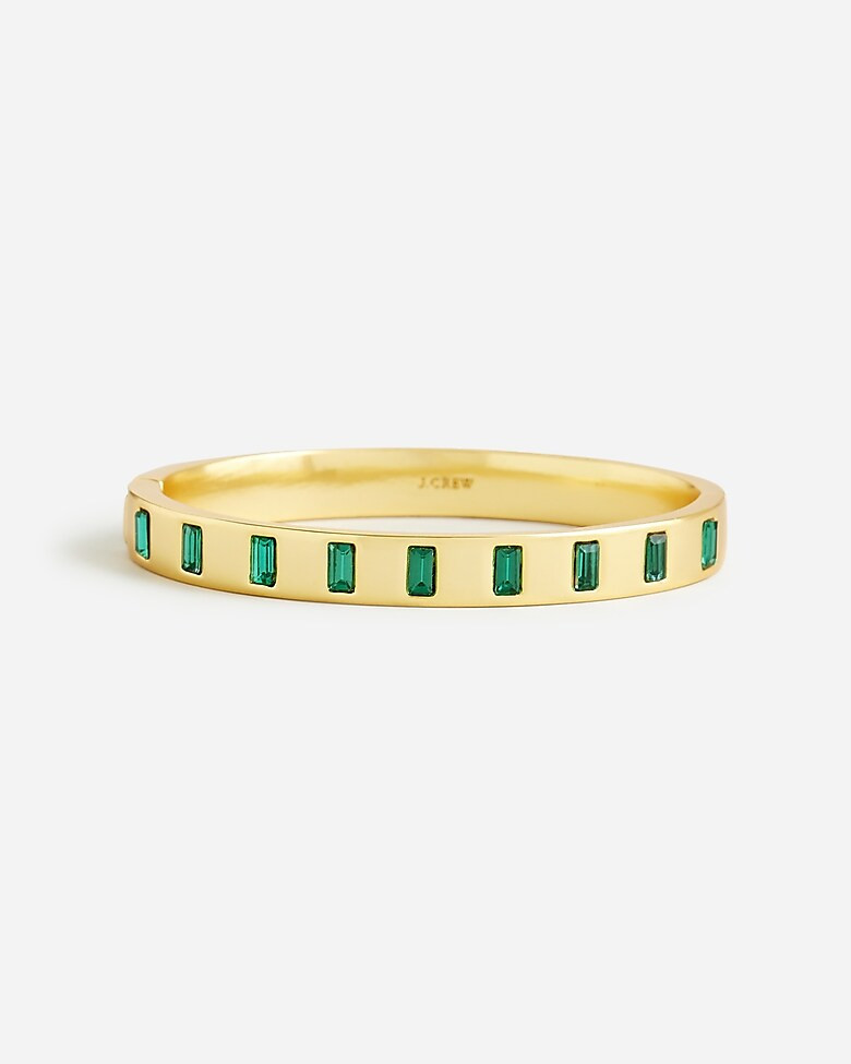 Baguette hinge bracelet | J. Crew US