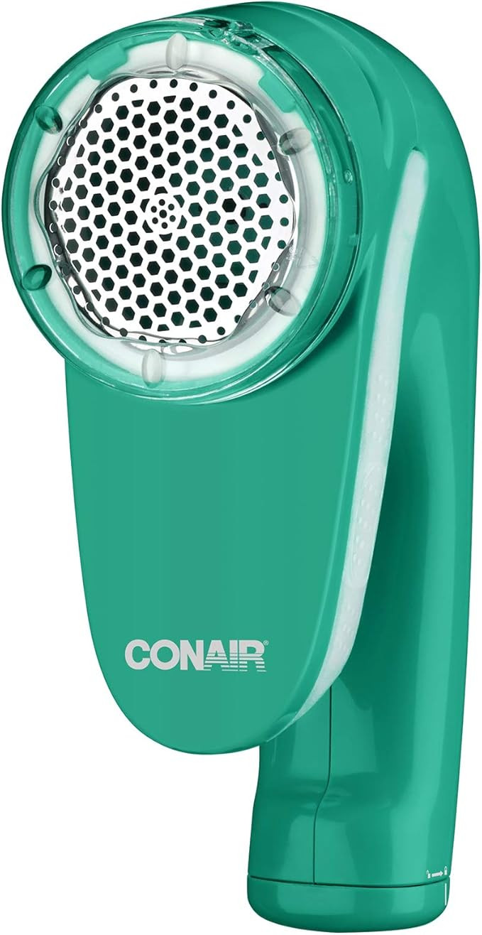 Conair Fabric Shaver - Fuzz Remover, Lint Remover, Battery Operated Fabric Shaver, Green | Amazon (US)