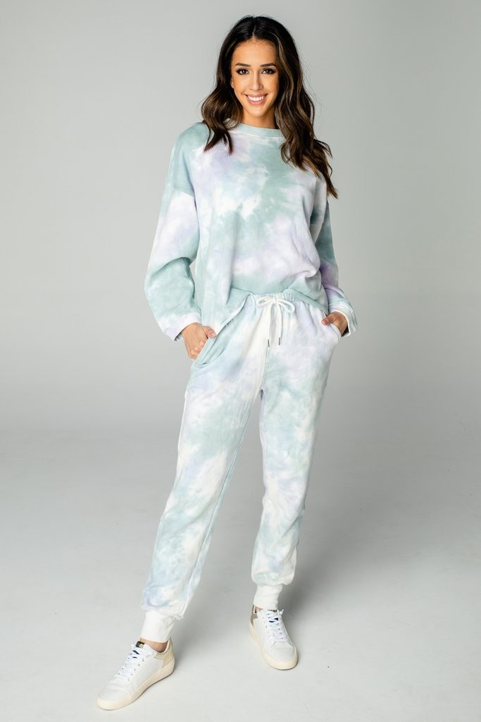Brooke Sweatsuit Set - Tie Dye | BuddyLove