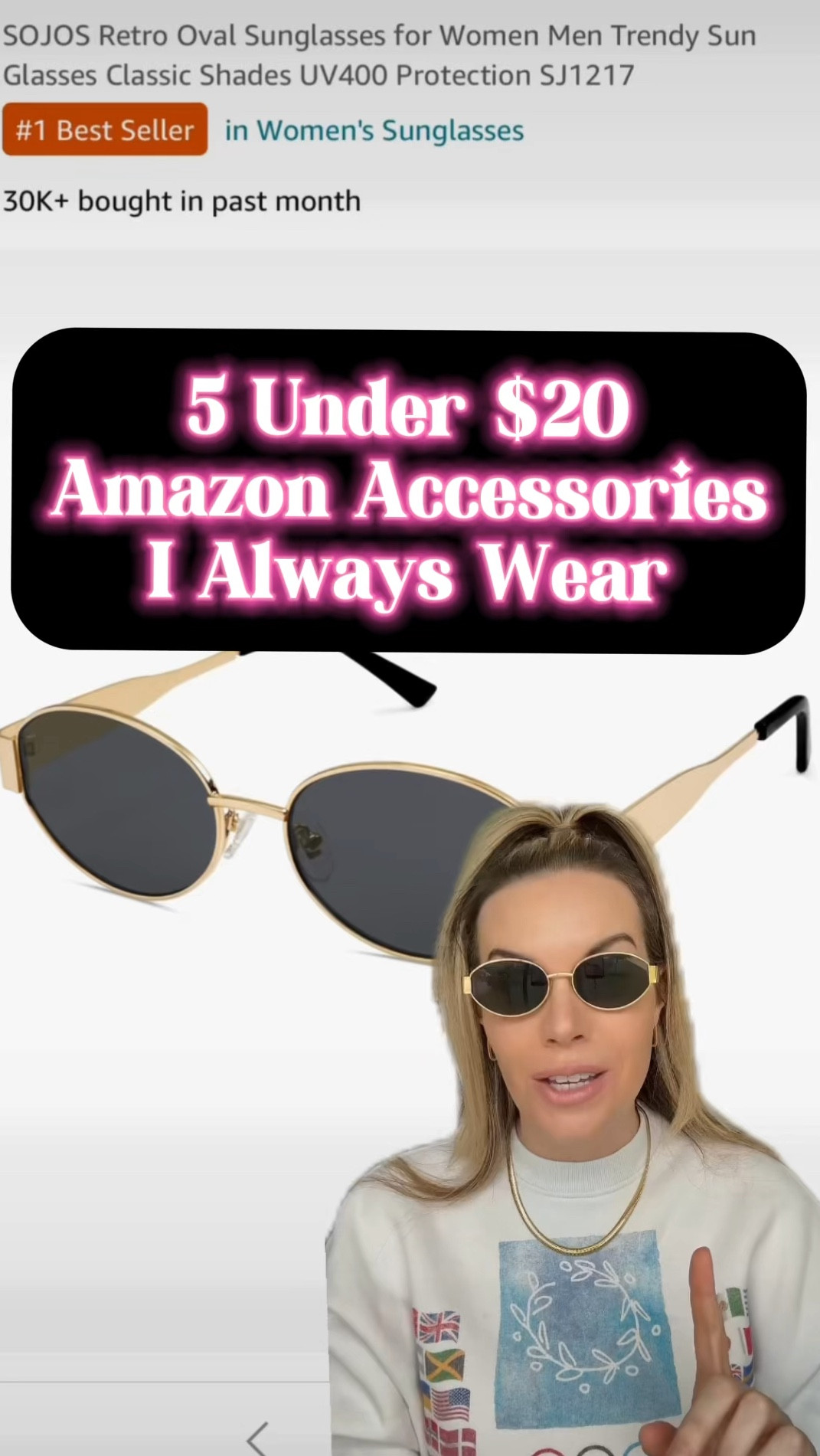 5 Under $20 Amazon Accessories I ALWAYS Wear ❤️ #amazon #amazonfinds

#LTKFindsUnder100 #LTKFindsUnder50