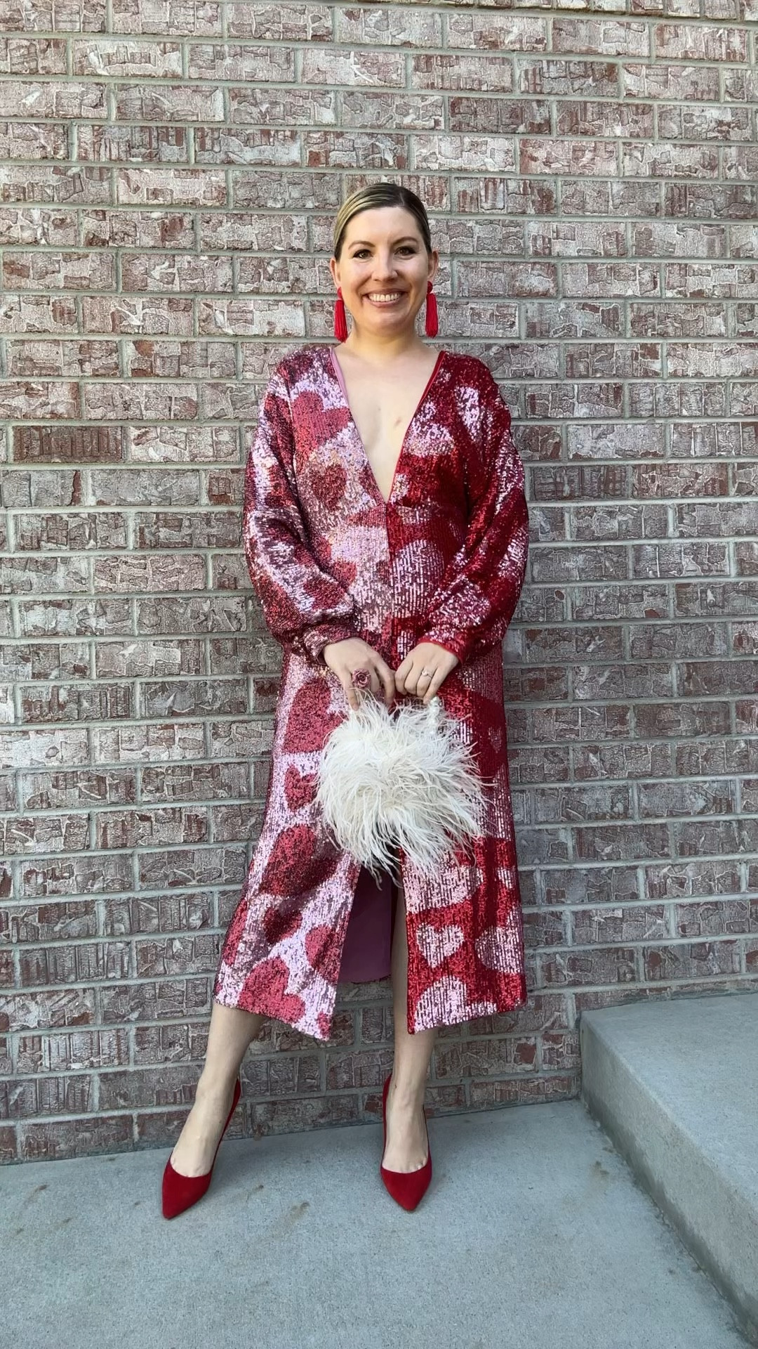 The most epic Valentines Day dress ever. Plus- you can rent it! 

Dress - Farm Rio (rentable - linked)
Bag - Anthropologie (linked)
Shoes - Jimmy Choo (similar linked)
Earrings - Baublebar (similar linked, lots of similar options on Poshmark as well)
Bracelet - Francesca’s 
Ring - Kate Spade (linked)

#LTKShoeCrush #LTKWatchNow #LTKSeasonal