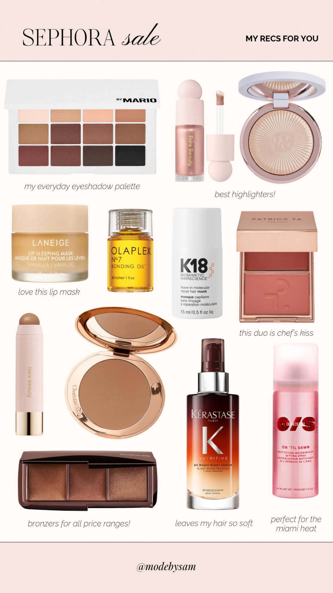 Sephora 2024 Sale: my recs for you! 💋

#LTKfindsunder50 #LTKsalealert #LTKbeauty